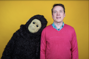 Nina Conti as Monkey and Shenoah Allen as Roy in, "Monkey and Roy"